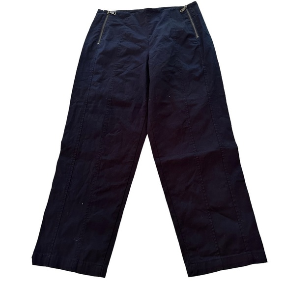Express NWOT High Waisted Front Zipper Ankle Pant - Picture 1 of 9